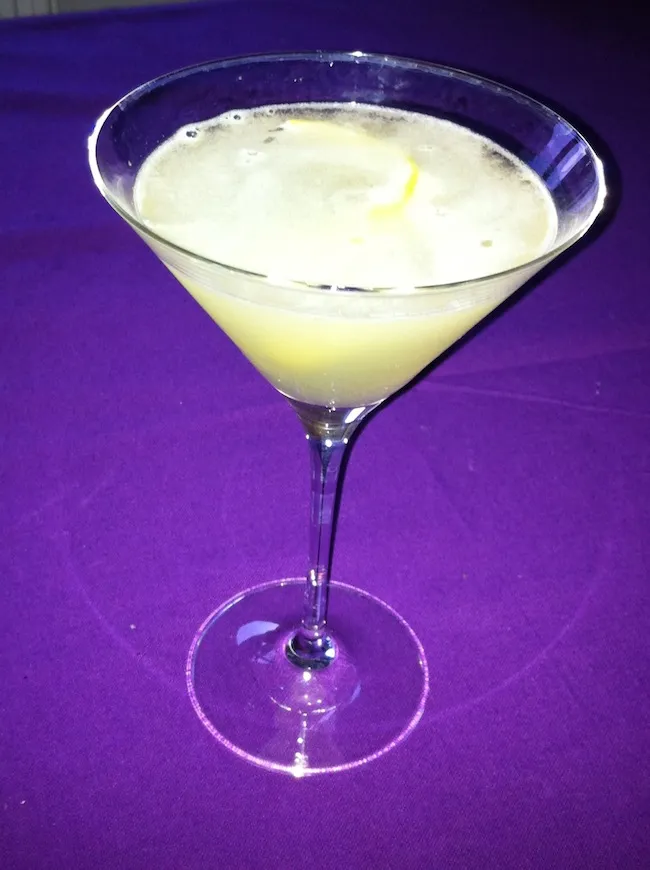Corpse Reviver in Martini Glass In all it's zesty glory